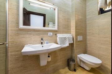 Фото номера Двухместный номер эконом-класса с 1 кроватью Отель Poet Palace Bucharest г. Бухарест 3