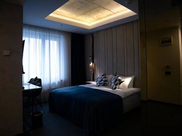 Фото номера Двухместный номер Делюкс с 1 кроватью Отель Union Plaza Hotel г. Бухарест 15