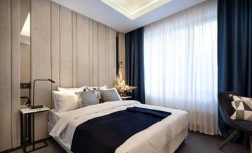 Фото номера Двухместный номер Делюкс с 1 кроватью Отель Union Plaza Hotel г. Бухарест 14