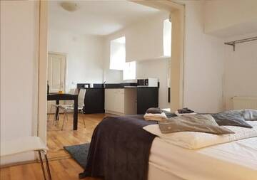 Фото номера Двухместный номер Делюкс с 1 кроватью Гостевой дом Contemporary Apartment г. Бухарест 7