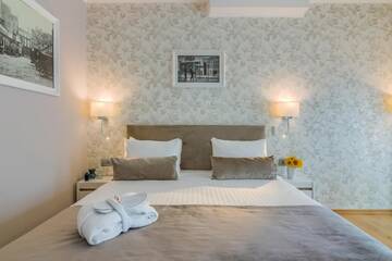 Фото номера Двухместный номер Делюкс с 1 кроватью Отель New Era Hotel г. Бухарест 11