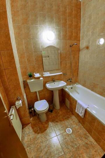 Фото номера Двухместный номер эконом-класса с 1 кроватью Отель Bucharest Downtown Inn г. Бухарест 12