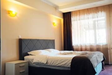 Фото номера Номер-студио Делюкс с кроватью размера &quot;king-size&quot; Апарт-отели Francesca Residence г. Бухарест 8