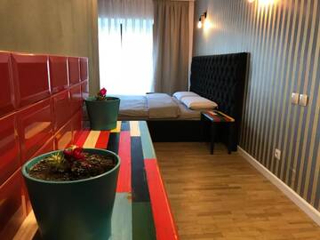 Фото номера Апартаменты с террасой Отели типа «постель и завтрак» Penthouse Group Fountain г. Бухарест 36
