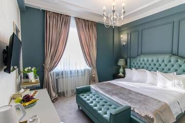 Фото номера Номер Делюкс с кроватью размера «king-size» Отель Hotel Lido by Phoenicia г. Бухарест 16