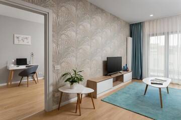 Фото номера Двухместный номер с 1 кроватью и балконом Отель Athina Suites Hotel г. Бухарест 16