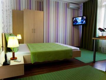 Фото номера Двухместный номер с 1 кроватью Отель Hotel La Gil г. Бухарест 12