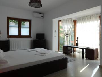 Фото номера Улучшенный двухместный номер с 1 кроватью Гостевой дом Villa Zorba г. Бухарест 3