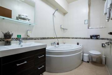 Фото номера Просторные апартаменты без спа Отель Orhideea Residence &amp; Spa г. Бухарест 7