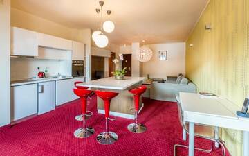 Фото номера Апартаменты бизнес-класса без спа Отель Orhideea Residence &amp; Spa г. Бухарест 23