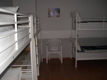 Фото номера Односпальная кровать в общем номере с 6 кроватями Хостелы Kretan Hostel г. Бухарест 4