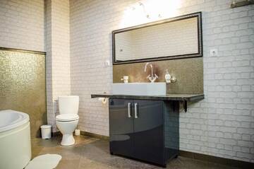 Фото номера Двухместный номер с 1 кроватью и балконом Гостевой дом City Lux Villa г. Бухарест 19