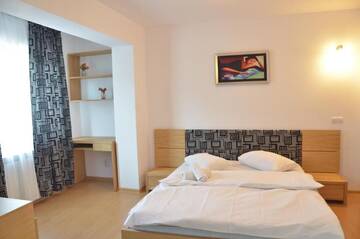 Фото номера Апартаменты с 1 спальней Апарт-отели Decebal Residence Apartments г. Бухарест 4