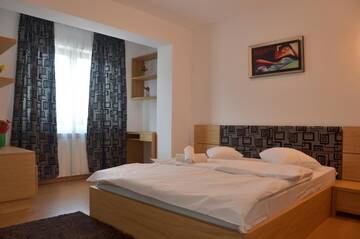 Фото номера Апартаменты с 1 спальней Апарт-отели Decebal Residence Apartments г. Бухарест 11