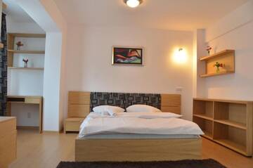 Фото номера Апартаменты с 1 спальней Апарт-отели Decebal Residence Apartments г. Бухарест 12