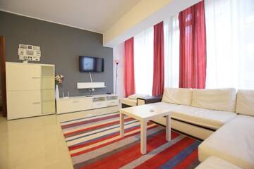Фото номера Апартаменты с 1 спальней Апарт-отели Decebal Residence Apartments г. Бухарест 4