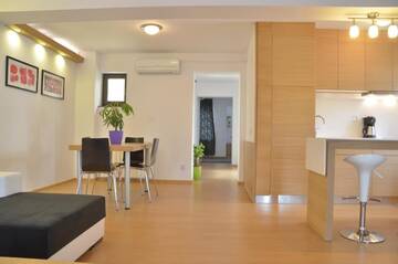 Фото номера Апартаменты с 1 спальней Апарт-отели Decebal Residence Apartments г. Бухарест 20