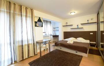 Фото номера Номер-студио с кроватью размера «queen-size» 2 Апарт-отели Decebal Residence Apartments г. Бухарест 4