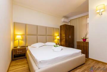 Фото номера Двухместный номер с 1 кроватью Отель Hotel Corvaris г. Бухарест 6