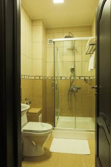 Фото номера Двухместный номер Делюкс с 1 кроватью Отель Hotel Athos г. Бухарест 25