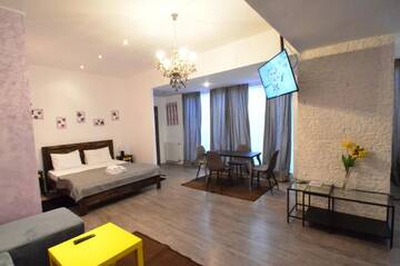 Фото номера Номер-студио с террасой Апарт-отели Mosilor Apartments г. Бухарест 3