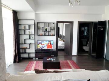 Фото номера Апартаменты с балконом Апарт-отели Uptown Residence Apartments г. Бухарест 8