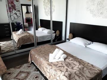 Фото номера Апартаменты с балконом Апарт-отели Uptown Residence Apartments г. Бухарест 5