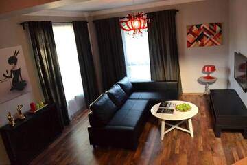 Фото номера Двухуровневые апартаменты с 2 спальнями Апарт-отели JN Boutique Apartments г. Бухарест 23