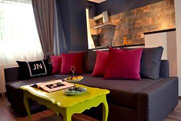 Фото номера Апартаменты с 1 спальней Апарт-отели JN Boutique Apartments г. Бухарест 10