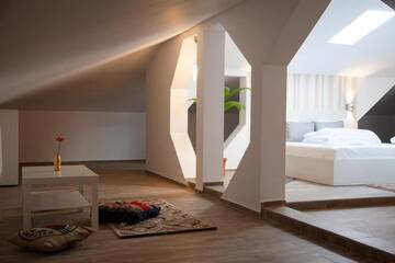 Фото номера Люкс с 1 спальней Отель Hotel Nova Residence г. Бухарест 9