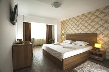 Фото номера Двухместный номер с 1 кроватью Отель Hotel Nova Residence г. Бухарест 7