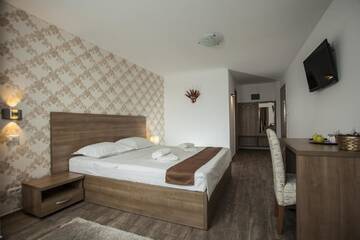Фото номера Двухместный номер с 1 кроватью Отель Hotel Nova Residence г. Бухарест 9