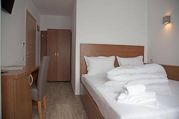 Фото номера Двухместный номер с 1 кроватью Отель Hotel Nova Residence г. Бухарест 11