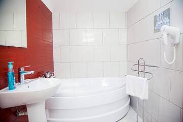 Фото номера Люкс с 1 спальней Отель Hotel Nova Residence г. Бухарест 7
