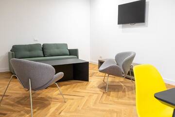 Фото номера Апартаменты Делюкс с 1 спальней и террасой Апарт-отели Blend City Center г. Бухарест 4