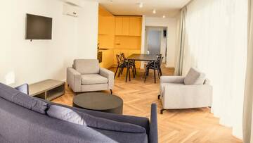 Фото номера Grand Three Bedroom Apartment Апарт-отели Blend City Center г. Бухарест 2
