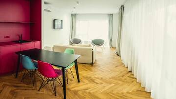 Фото номера Апартаменты Делюкс с 1 спальней Апарт-отели Blend City Center г. Бухарест 5