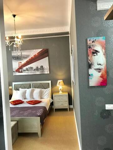 Фото номера Суперлюкс с кроватью размера &quot;king-size&quot; Гостевой дом Vila 18 Hotel Boutique г. Бухарест 5