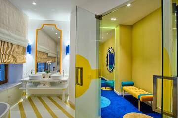 Фото номера Двухместный номер Делюкс с 1 кроватью Отель Vilacrosse Boutique Inn г. Бухарест 5
