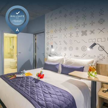 Фото номера Стандартный двухместный номер с 1 кроватью Отель ibis Styles Bucharest City Center г. Бухарест 15