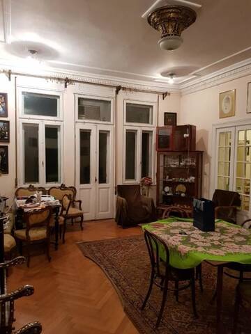 Фото номера Двухместный номер Делюкс с 1 кроватью Проживание в семье Historical villa in Victory Square, Bucharest г. Бухарест 4