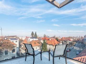 Фото номера Deluxe Top Floor Suite with Terrace Отель Pergola Boutique Hotel г. Бухарест 15