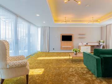 Фото номера Deluxe Top Floor Suite with Terrace Отель Pergola Boutique Hotel г. Бухарест 6