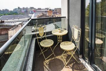 Фото номера Номер Делюкс с балконом Отель Old Town Boutique Hotel г. Бухарест 5