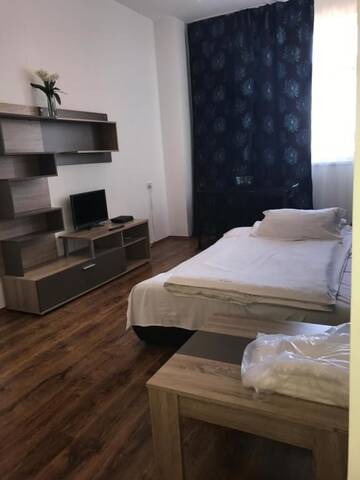 Фото номера Апартаменты с 1 спальней Апарт-отели Platinum Rooms ApartHotel г. Бухарест 16