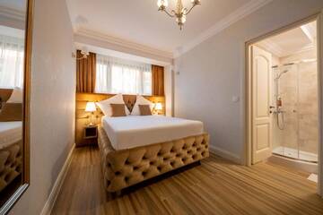Фото номера Стандартный двухместный номер с 1 кроватью Отель Hotel Casa Fiori г. Бухарест 12