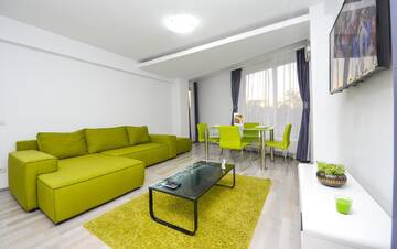 Фото номера Апартаменты с 1 спальней Отель Harmony Suites г. Бухарест 16