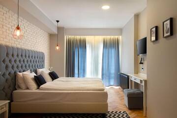 Фото номера Улучшенный двухместный номер с 1 кроватью Отель Venis Boutique Hotel г. Бухарест 16