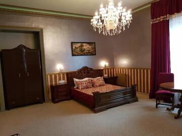 Фото номера Улучшенный двухместный номер с 1 кроватью Отель NF Palace Old City Bucharest г. Бухарест 3
