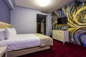 Фото номера Двухместный номер с 1 кроватью Отель Ganzo Boutique Hotel г. Бухарест 16